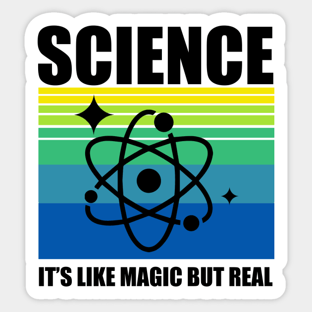 Science it's Magic but Real Sticker by DreamPassion